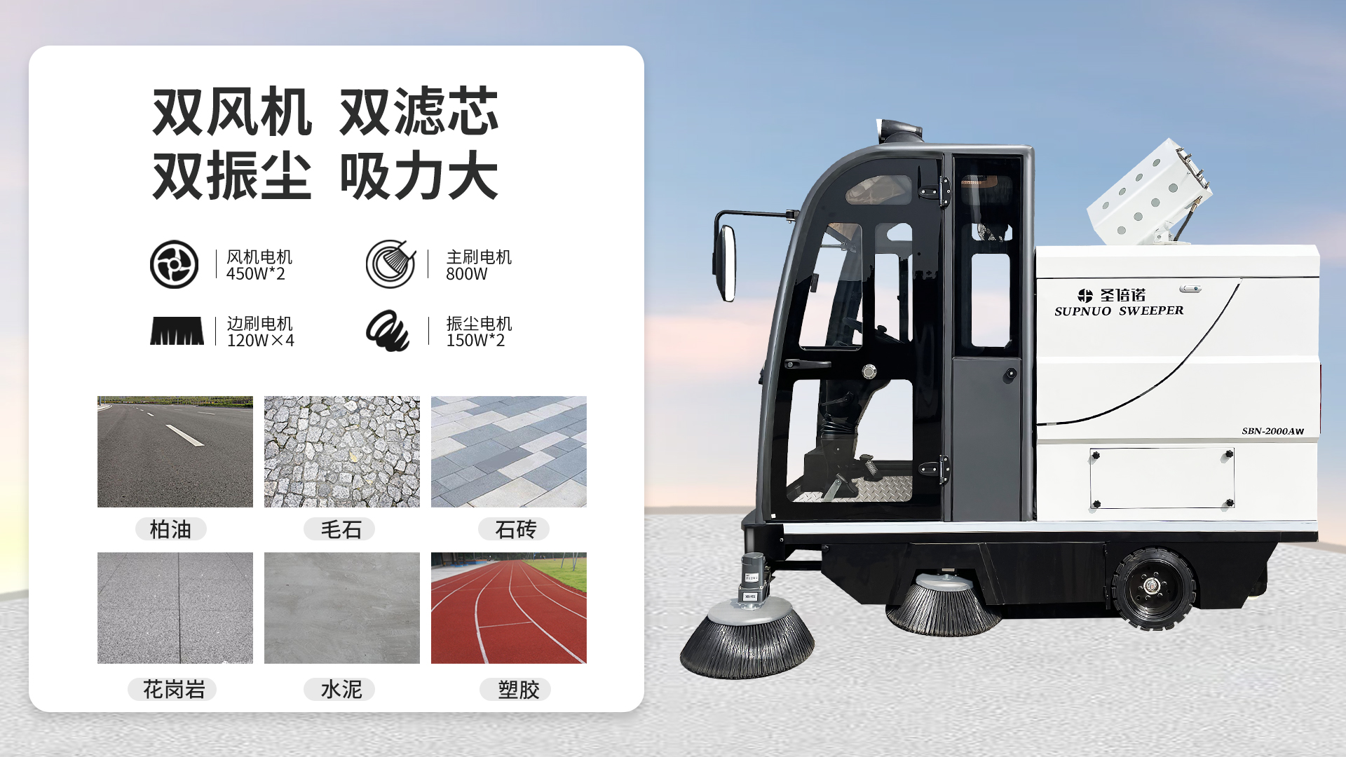 沭阳电动扫地车的优势与应用场景